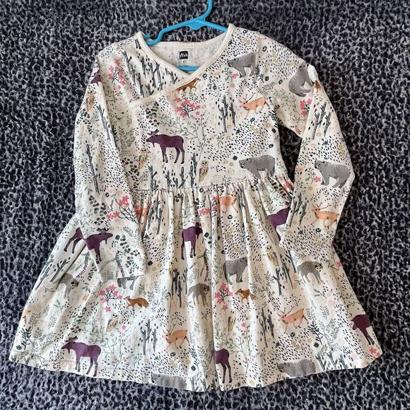 Tea Girls Dress Size 4 - Picture 1 of 2